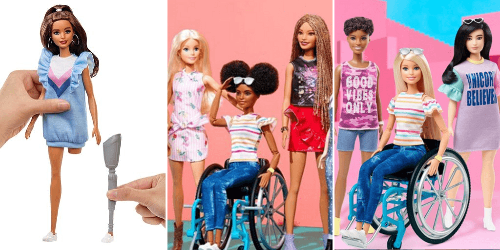 barbie in sedia a rotelle