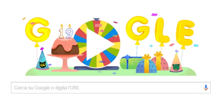Auguri Google Il Motore Di Ricerca Festeggia Con Doodle Della Fortuna Dire It
