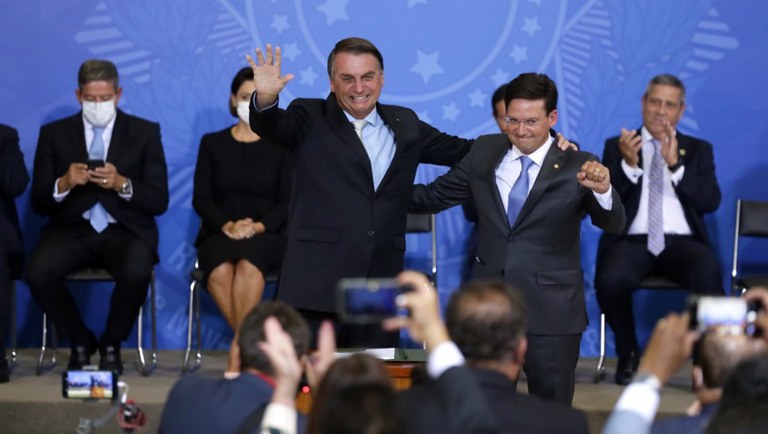 Bolsonaro and João Roma