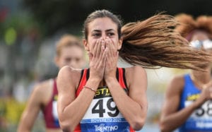 Eleonora Marchiando di Aosta campionessa italiana sui 400 metri a ostacoli