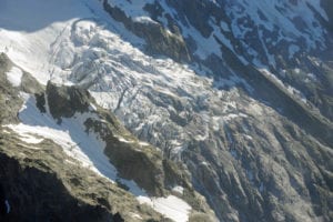 ghiacciaio di Planpincieux in val Ferret a Courmayeur