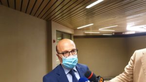 assessore alla Sanità della Region Sardegna Mario Nieddu