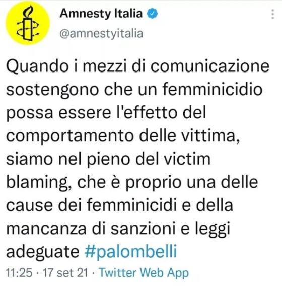 amnesty italia su twitter