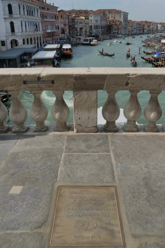 restauro ponte rialto venezia