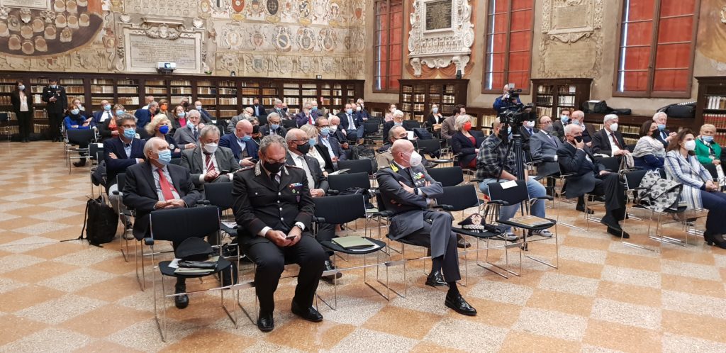 cerimonia di inaugurazione del 214esimo anno accademico dell'Accademia nazionale di Agricoltura a Bologna