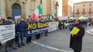 protesta no green pass ancona