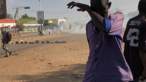 manifestazioni sudan