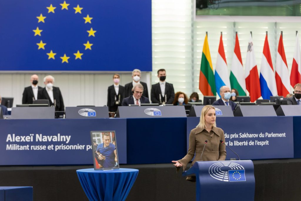 navalny premio sakharov parlamento europeo