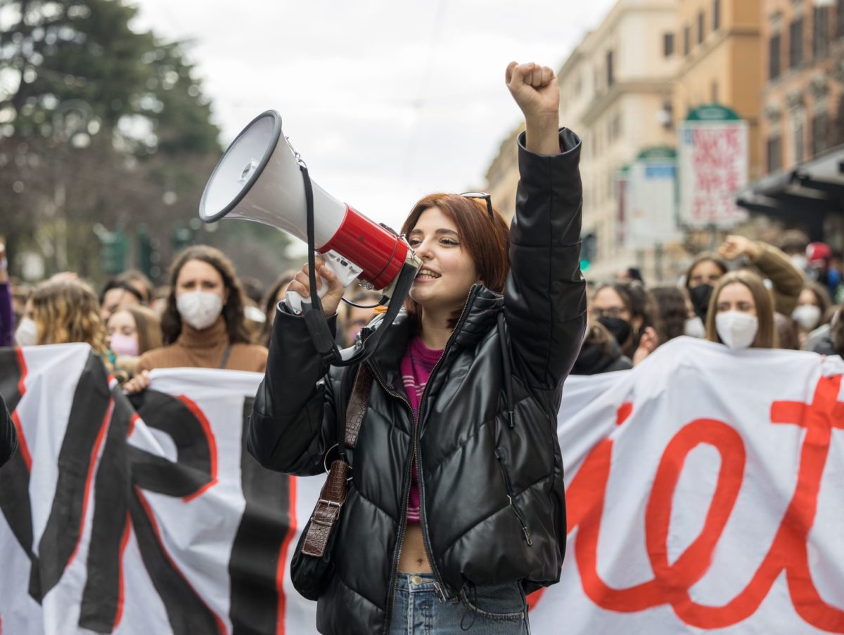 protesta_studenti_maturità_roma