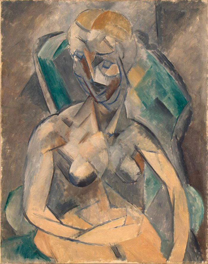 Pablo Picasso, "Giovane donna", 1909 Photograph © The State Hermitage Museum, 2022 (ph. Pavel Demidov)