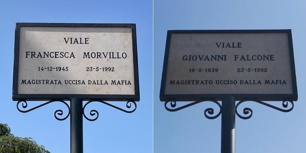Admirable segundo compensar A Reggio Calabria due viali dedicati alla memoria di Falcone e Morvillo -  DIRE.it
