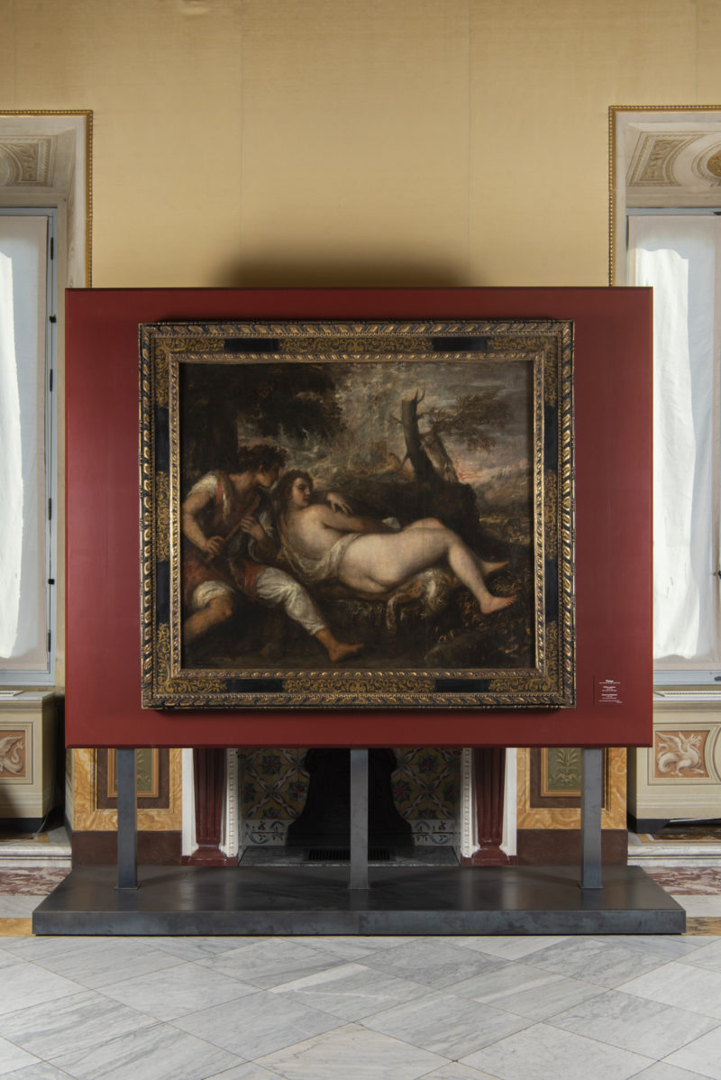 Sassoferrata, Le tre età dell'uomo, da Tiziano, 1682 ca, olio su tela, 93x153,5cm, Galleria Borghese, ph. Cohen, ©Galleria Borghese