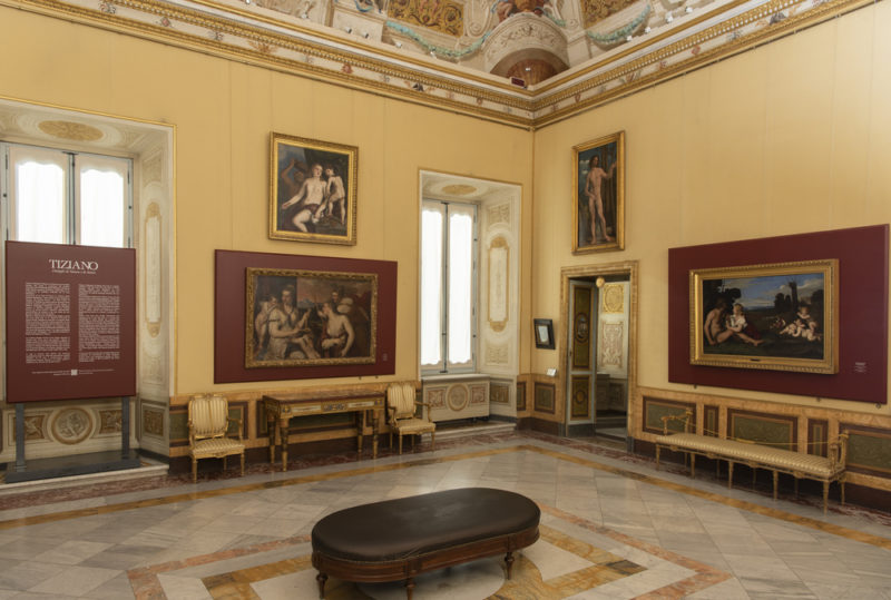 Sassoferrata, Le tre età dell'uomo, da Tiziano, 1682 ca, olio su tela, 93x153,5cm, Galleria Borghese, ph. Cohen, ©Galleria Borghese