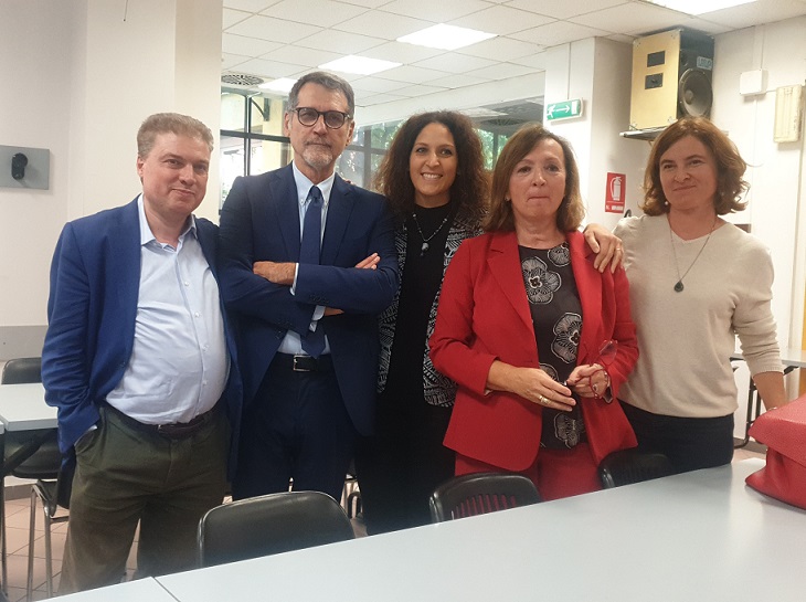 Andrea De Maria, Virginio Merola, Federica Mazzoni, Sandra Zampa e Simona Lembi