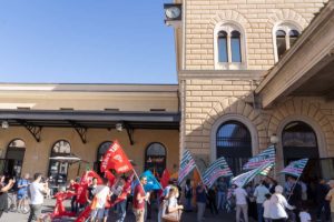 Protesta sindacati contro aggressioni sui treni dell'Emilia-Romagna