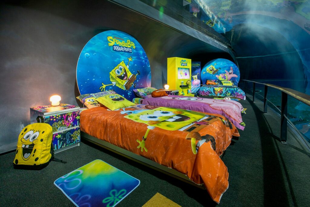camera spongebob acquario genova