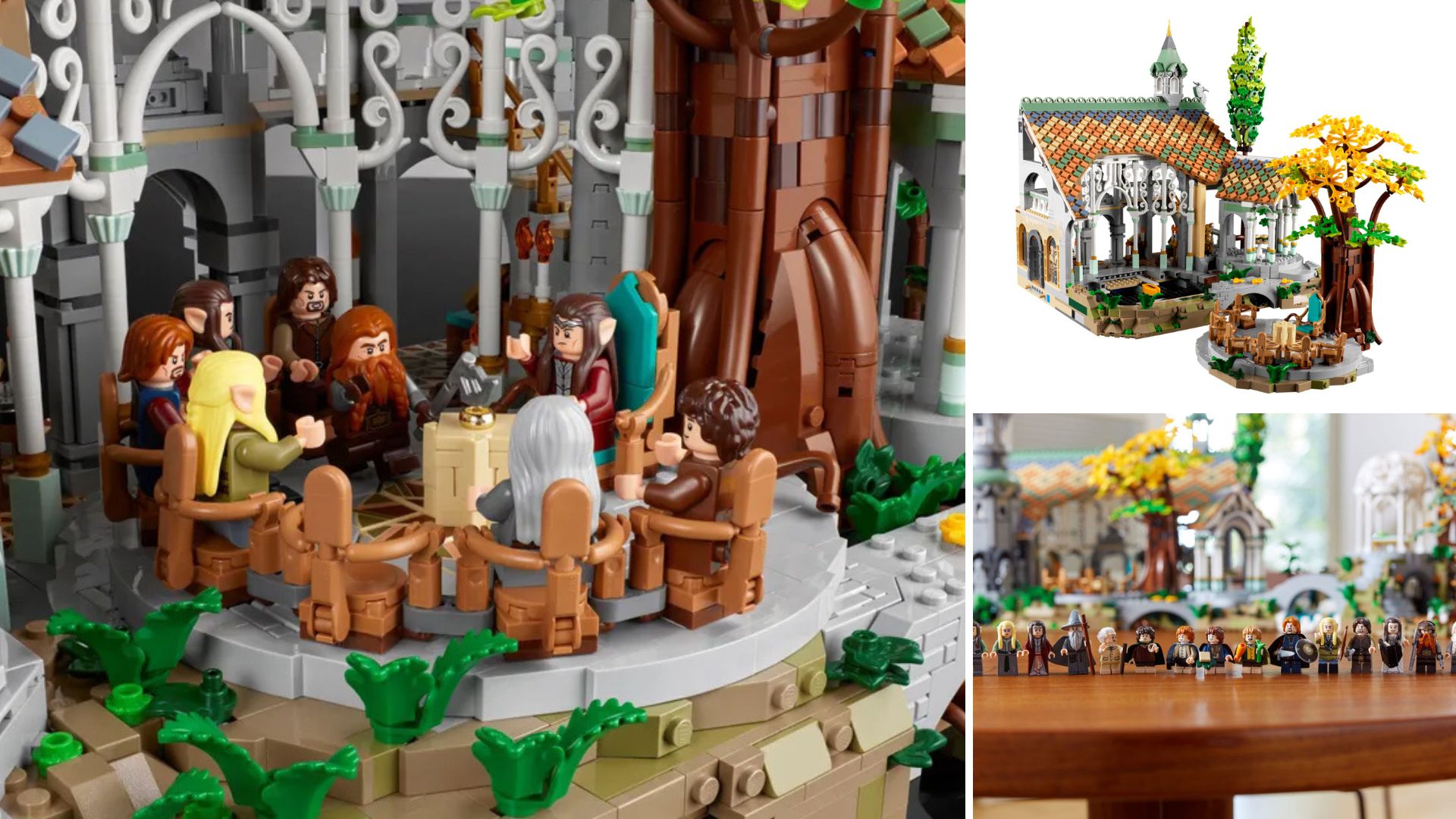 FOTO  Arriva il set Lego di Gran Burrone della saga del Signore degli  anelli 