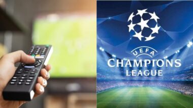 CHAMPIONS league TV manchester city real madrid