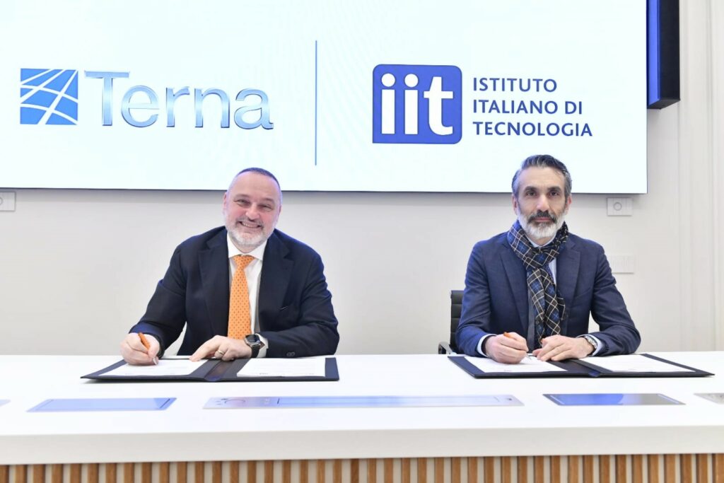 accordo terna Istituto Italiano di Tecnologia