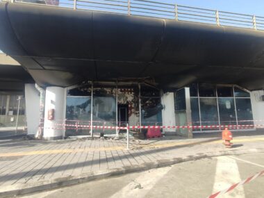 aeroporto Catania dopo incendio