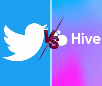 twitter vs hive social