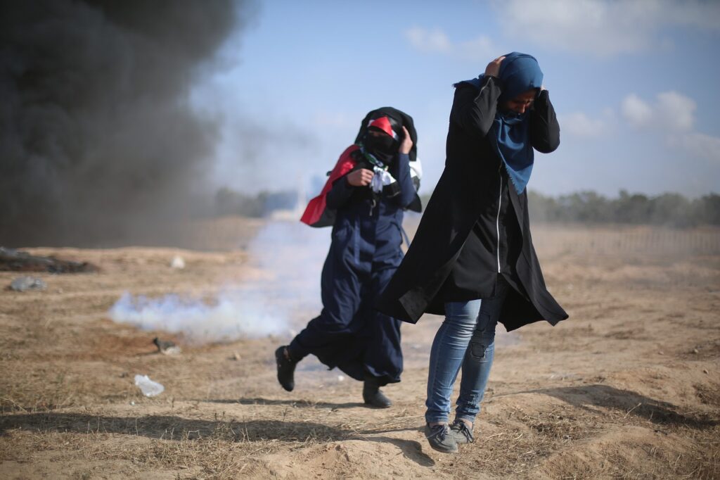 palestinesi-fuga-israele-gaza