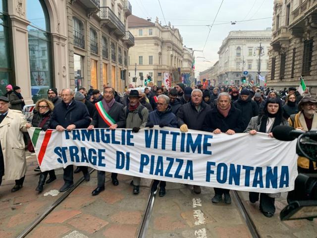 Piazza Fontana, Milano ricorda la strage al grido 