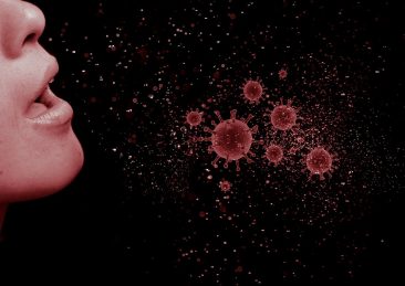 coronavirus tosse particelle saliva