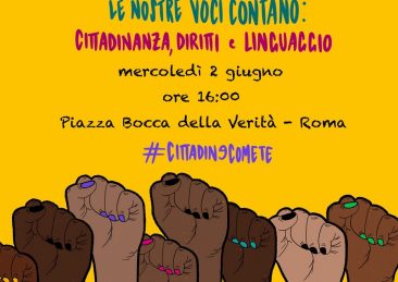 manifestazione black lives matter roma